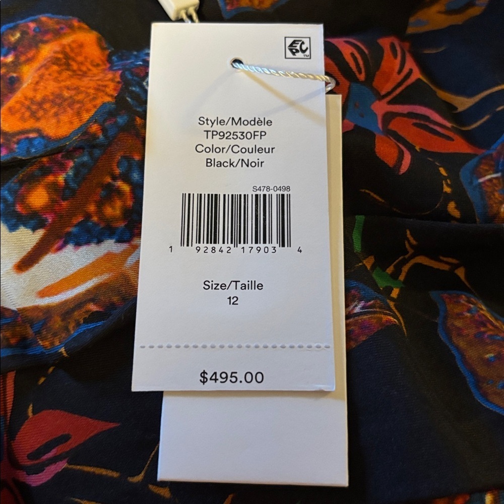 NWT Derek Lam 10 Crosby floral camisole flounce hem mini dress - Picture 8 of 8